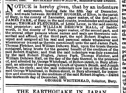 [Indenture of Assignment]